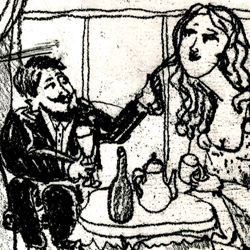 H.T. Lautrec - autorský tisk / H.T. Lautrec - author print